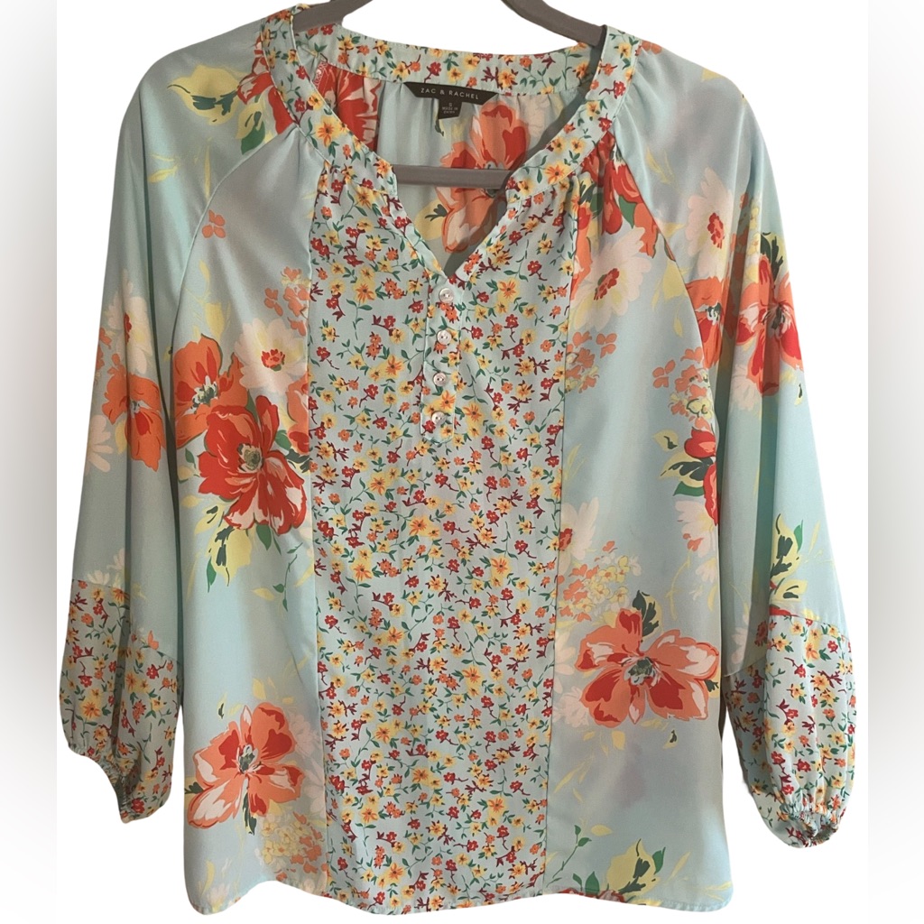 Zac & Rachel Floral Top